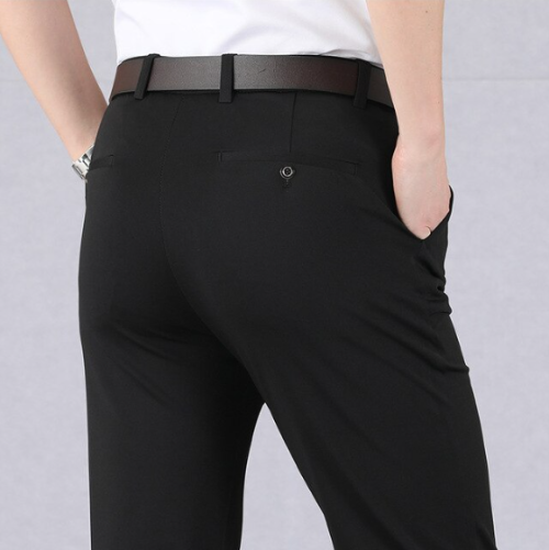 🔝🔥PANTALONES CLASICOS DE ALTA ELASTICIDAD PARA HOMBRE🤩