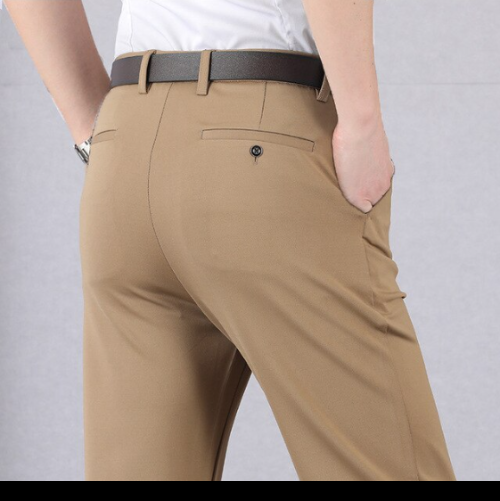 🔝🔥PANTALONES CLASICOS DE ALTA ELASTICIDAD PARA HOMBRE🤩