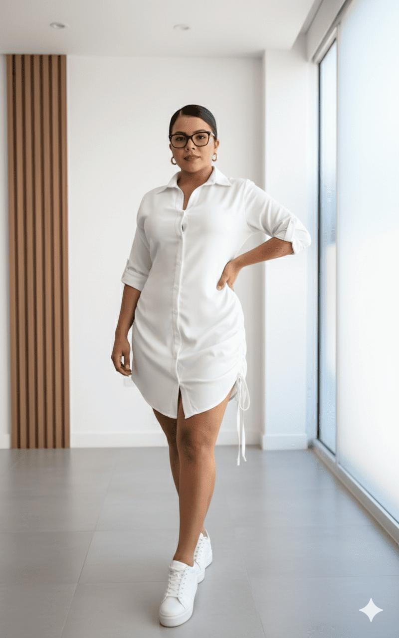 👗 Vestido Camisero Versátil