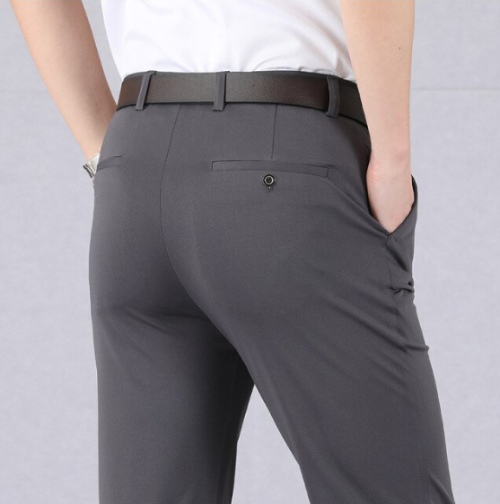 🔝🔥PANTALONES CLASICOS DE ALTA ELASTICIDAD PARA HOMBRE🤩